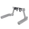 NICEYRIG 15mm Dual Rod Clamp with Rosette for ARRI Standard(M6