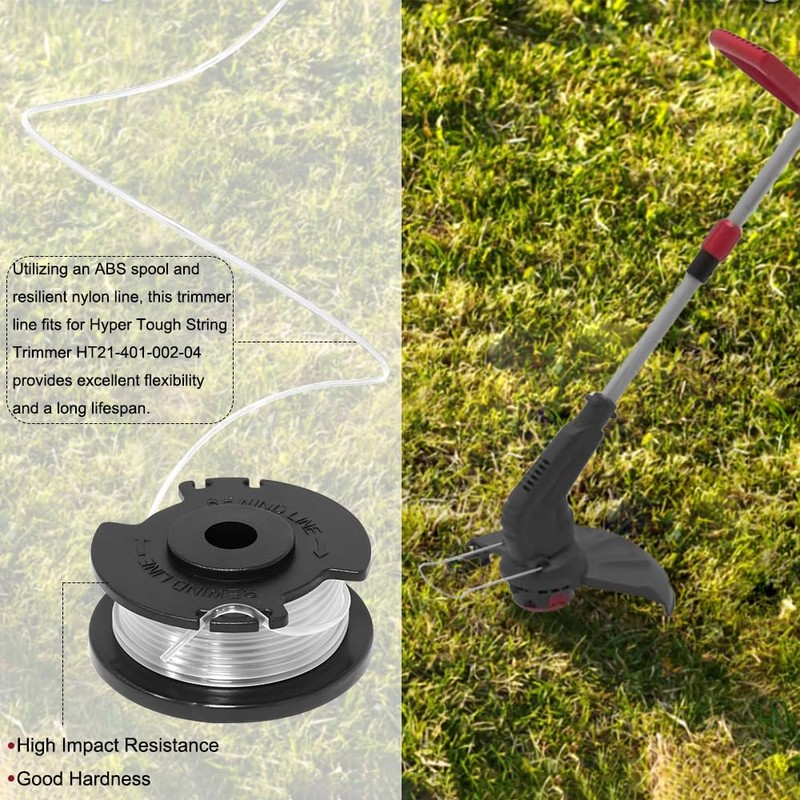 Replacement RS0303 Trimmer Line Spool For LawnMaster Grass Trimmers CLGT2410S,CLGT2412S,20VMWGT
