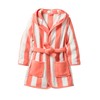 VERTBAUDET Children's Dressing Gown Ocean, Pink Stripe