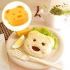 YOFAN 7pcs Bear Shape Sandwich Mold Cutters Set,Bread Sandwich Shapers