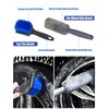 15°Curved Car Wash Brush with Long Handle Kit, 55-Inch 4-Section