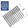 PHITUODA 11 Piece Torx Security Screwdriver Bit Set, Hex Shank