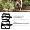 Mountain Bike Pedals 3 Bearings Aluminum Alloy Wide Platform Slip