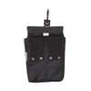 Keiyo Flat Waist Bag, Sakura GEA1699PG, Green, Body: Depth 2.8
