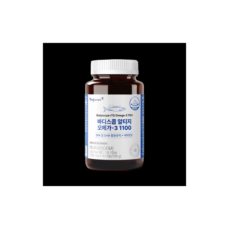 BodyScope rTG Omega-3 1100mg / 바디스콥 알티지 오메가-3 1100