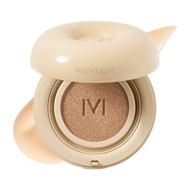 Mad Peach Plain Velvet Matt Air Cushion, 23 medium beige, 1 piece / 매드피치 플레인 벨벳 매트 에어 쿠션, 23 미디움베이지, 1개