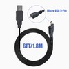 CJP-Geek 6ft USB Charging Cable Replacement for Echo Auto Smart