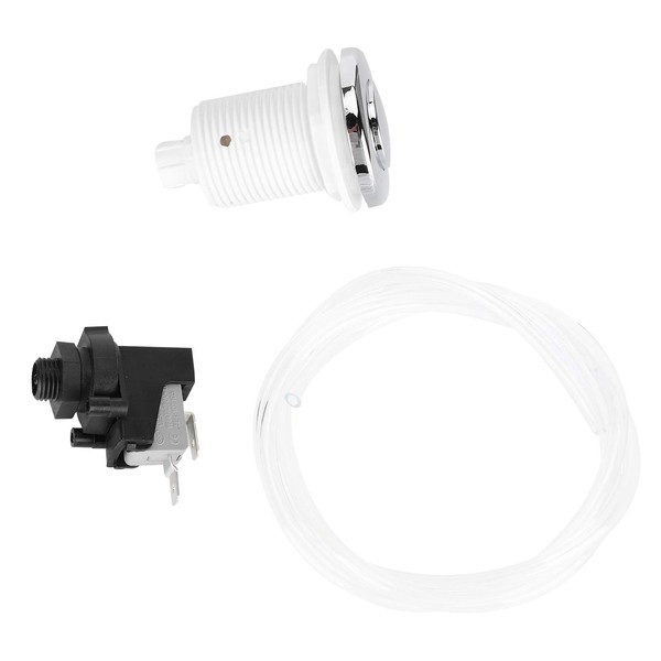 Hapivida Spa Pool Air Switch Kit, Badewähle Pneumatic Knopfschalter, pneumatischer