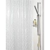 Spirella Galet PEVA Plastic Shower Curtain Opaque, 180 x 200
