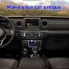 4PCS Upgraded Window Switch Button Cover Compatible with Jeep Wrangler