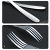 Yarebest 12 Pieces Dinner Table Forks Set, Stainless Steel Cutlery