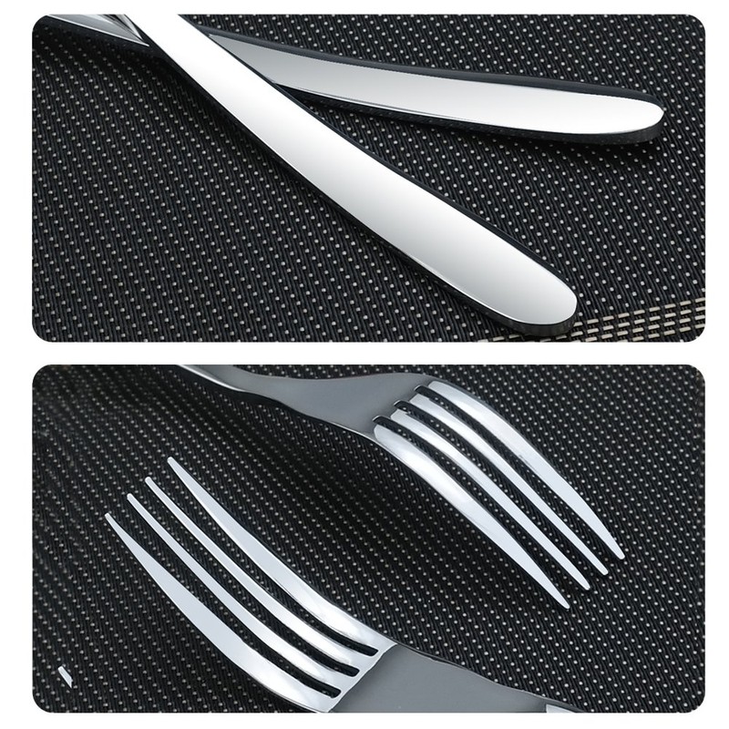 Yarebest 12 Pieces Dinner Table Forks Set, Stainless Steel Cutlery