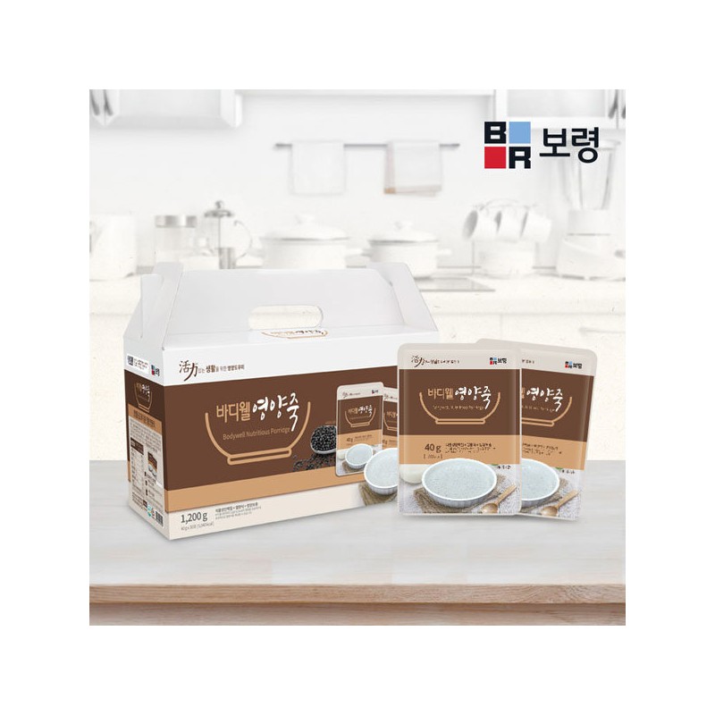 Bring Boryeong Bodywell nutritional porridge 40g x 30 packets/patient nutrition/meal