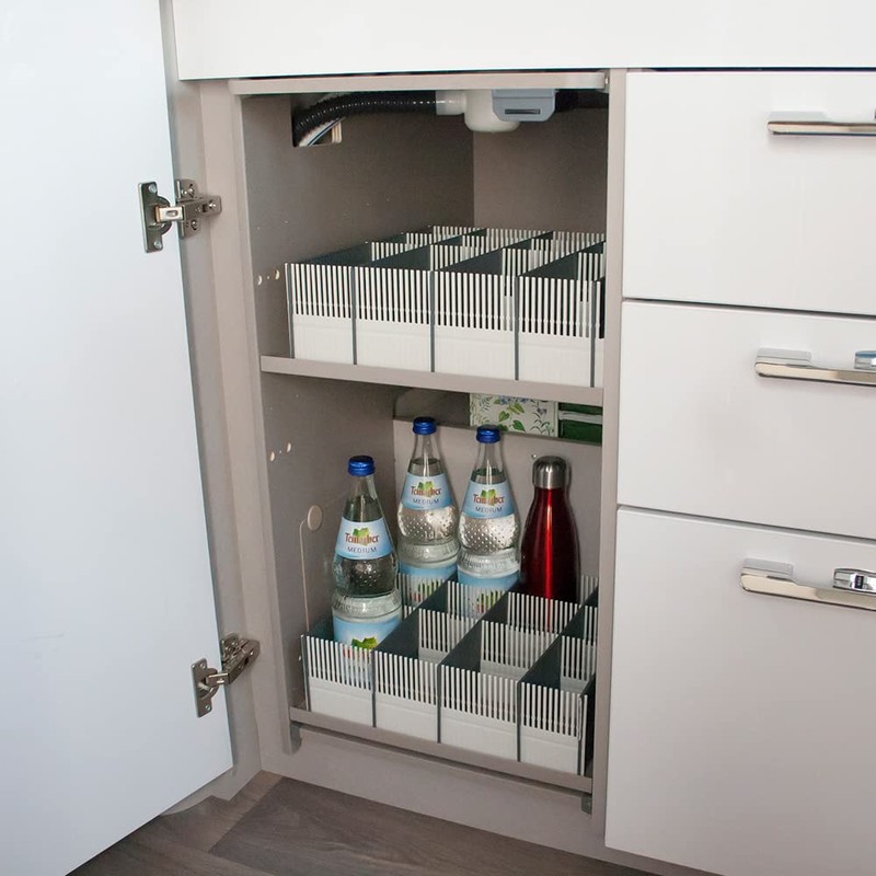 PurVario Storage Rail for Drawers 100 Maxxi Set of 8