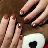 24 pcs Lovely Bear Chang Nail Jewelry False Nail Gradient