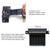 PCIE 3.0 X16 Extension Cable High Speed Flexible Cable Card