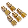 LTWFITTING Brass 3/16-Inch OD x 1/8-Inch Male NPT Compression Connector