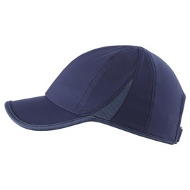 Decentron Men's Sport Hat Quick Dry UPF 50+ Sun Hat Breathable Lightweight Race Day Performance Running Cap Women Navy Blue