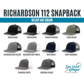 Gadsden Flag Hat | Custom Embroidered Snapback Don't Tread on Me Fitted Hat | 2nd Amendment