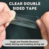 YINTTIAN Ultra-Thin PET Double Sided Tape for Crafts, 1 Inch