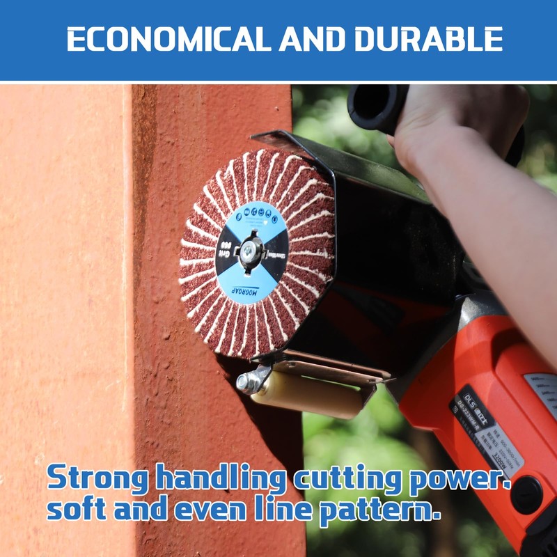 MOGRQAP Sanding Roller Brush Grit 60 Sanding Sleeves, Sanding Roll