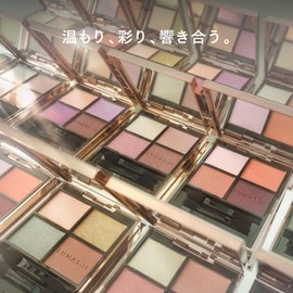 Lunasol Eye Coloration N 09 Grape Meadow [Eye Shadow Palette] Natural Finished Depth Ruddy Light Texture