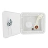 Valterra White Gravity/City Water Hatch Fill Dish Lock Keys RV