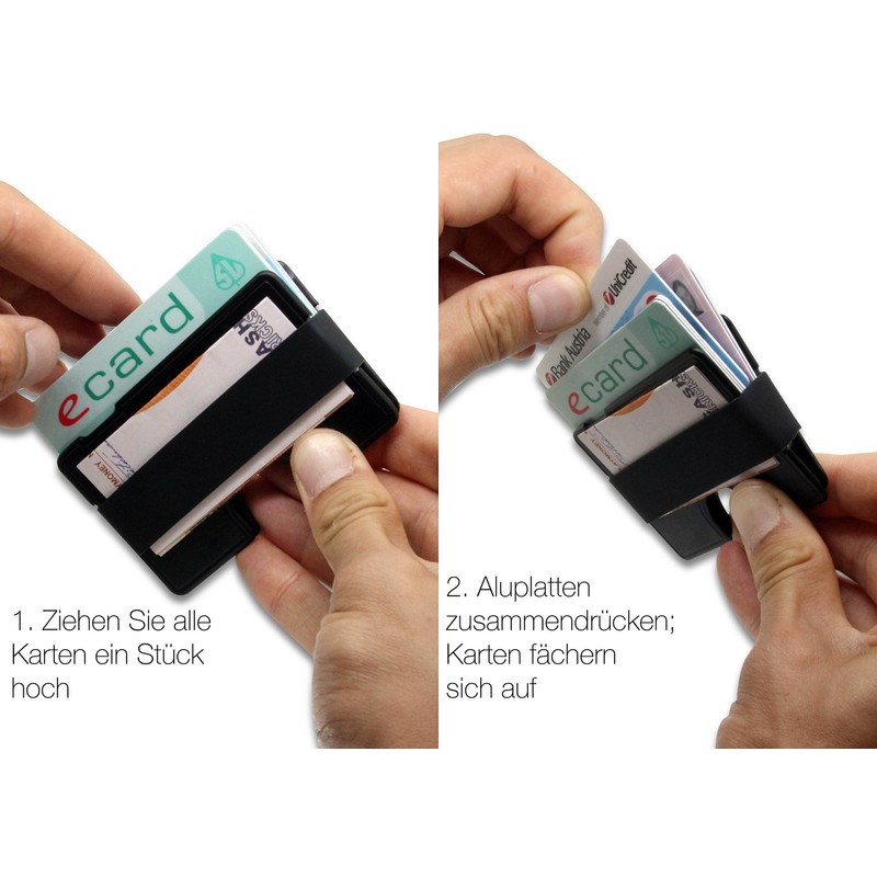 T1 Slim Wallet - Credit Card Holder - RFID Blocking
