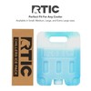 RTIC Refreezable Reusable Cooler Ice Packs Cold Ice Chest Pack