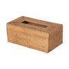 Kouboo Loma Rectangular Rattan Tissue Box Cover (Brown)