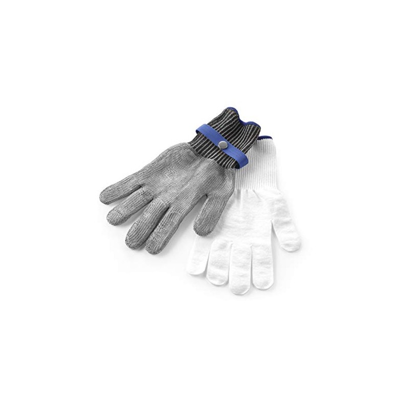 HENDI Oyster Glove (L), 2 Gloves: HPP Inner Glove and