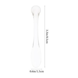 Beavorty 5Pcs eye cream massage tool face roller metal eye cream spoon face scraper board eye serum for dark circles and puffiness the company pro tools rolling rod pp make up