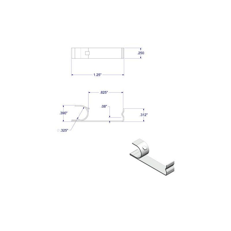 WRS Caldwell Standard Take Out Clip for Block and Tackle