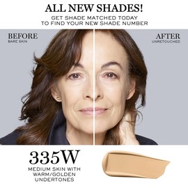 Lancôme Teint Idole Ultra Wear Full Coverage Foundation - Natural Matte Foundation with a Buildable and Lightweight Formula - Enriched with Hyaluronic Acid & Vitamin C - 335W (1 Fl Oz)