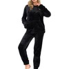 A2Z Womens Pyjamas Soft Warm Fleece Twosie Adults Hooded -