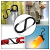 S Carabiner, Small Carabiner Keyring, Snap Hook with Double Opening,