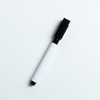 Dry Erase Black Markers with Cap and Eraser, Ideal for