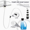 Sink Soap Dispenser, 47" with Check Valve Extension Tube Kit,