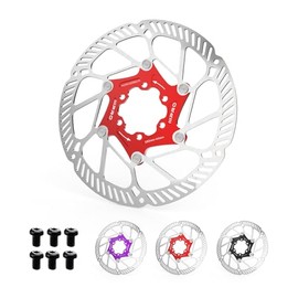 RACEDUEL IIIPRO A2 160mm Bike Disc Brake Rotor with 6 Bolts Stainless Steel Bicycle Rotors Fit for Road Bike Mountain Bike BMX MTB