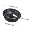 uxcell Cable Hole Cover, 1-3/8" Plastic Desk Wire Cord Cable