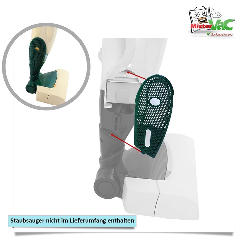 MisterVac Set Compatible with Vorwerk Kobold 135