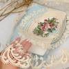 2 Pack Retro Lace Placemats French Crochet Doilies Table Placemats