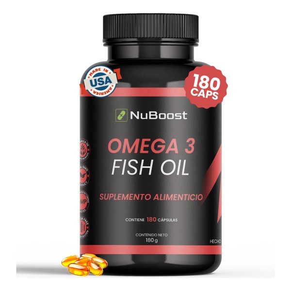 Aceite De Salmon Omega 3 1000mg Con Epa Y Dha