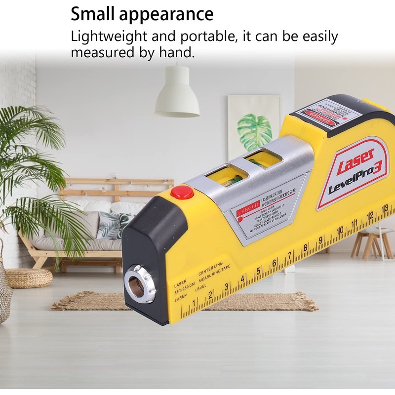 HEEPDD Laser Distance Meter, Infrared Level Measuring Ruler Digital Measure
