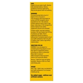 Frequent Flyer Immunity Boost Orange 15 Tablets
