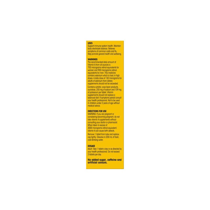 Frequent Flyer Immunity Boost Orange 15 Tablets