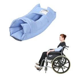 Ehucon Elbow Cushion Protector for Relief Pressure Sores,Elbow Pads with Soft Fibre for Elderly or Bedridden Patient (Blue, Small)