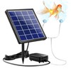 NFESOLAR Solar Pond Aerator for Fish Pond, 3W Solar Panel