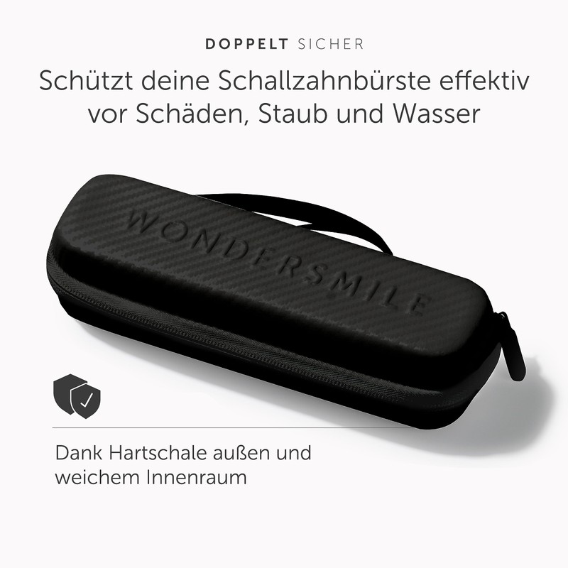 WonderSmile Travel Case, black, travel case