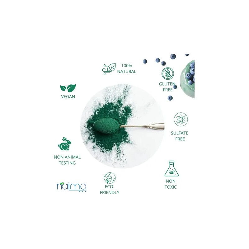 Alga Espirulina Polvo 1 Kilogramo Pura